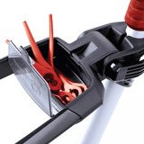 EINHELL Recortadora de césped a batería Power X-Change GE-CT 18 Li, 18 Voltios, Cortabordes rojo/Negro