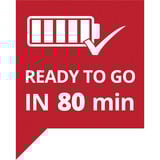 EINHELL Set de inicio PXC-PLUS 5,2Ah y cargador rápido 4A, Conjunto negro