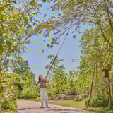 GARDENA StarCut Pro L Set, 12082-20, Tijeras de podar gris/Naranja