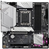 GIGABYTE B760M AORUS ELITE AX Placa Base - Compatible con procesadores Intel Core de 14ª generación, VRM digital de 12*+1+1 fases, hasta 7800MHz DDR5 (OC), 2x PCIe 4.0 M.2, Wi-Fi 6E, 2.5GbE LAN, USB 3.2 Gen 2 plateado, VRM digital de 12*+1+1 fases, hasta 7800MHz DDR5 (OC), 2x PCIe 4.0 M.2, Wi-Fi 6E, 2.5GbE LAN, USB 3.2 Gen 2, Intel, LGA 1700, Intel® Celeron®, Intel® Core™ i3, Intel® Core™ i5, Intel® Core™ i7, Intel® Core™ i9,..., LGA 1700, DDR5-SDRAM, 256 GB