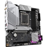 GIGABYTE B760M AORUS ELITE AX Placa Base - Compatible con procesadores Intel Core de 14ª generación, VRM digital de 12*+1+1 fases, hasta 7800MHz DDR5 (OC), 2x PCIe 4.0 M.2, Wi-Fi 6E, 2.5GbE LAN, USB 3.2 Gen 2 plateado, VRM digital de 12*+1+1 fases, hasta 7800MHz DDR5 (OC), 2x PCIe 4.0 M.2, Wi-Fi 6E, 2.5GbE LAN, USB 3.2 Gen 2, Intel, LGA 1700, Intel® Celeron®, Intel® Core™ i3, Intel® Core™ i5, Intel® Core™ i7, Intel® Core™ i9,..., LGA 1700, DDR5-SDRAM, 256 GB