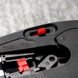 KNIPEX 12 72 190, Alicates pelacables negro/Rojo