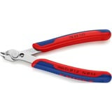 KNIPEX 78 23 125 alicate Alicates cortaalambres, Alicates eléctricos rojo/Azul, Alicates cortaalambres, Acero, De plástico, Azul/Rojo, 12,5 cm, 55 g