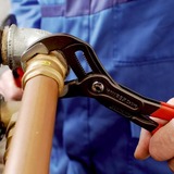 KNIPEX Alicates Cobra para tubos / bombas de agua, Alicates para bomba de agua / tubos rojo/Azul