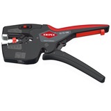 KNIPEX NexStrip Herramienta múltiple para electricista, Alicates pelacables negro/Rojo