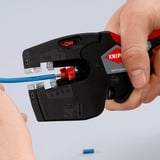 KNIPEX NexStrip Herramienta múltiple para electricista, Alicates pelacables negro/Rojo