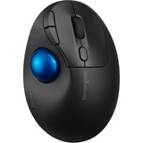 Kensington Trackball Pro Fit Ergo TB450 negro/Azul, mano derecha, Trackball, RF Wireless + Bluetooth, 1600 DPI, Negro, Azul