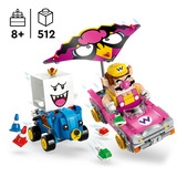 LEGO Super Mario Mario Kart™ – Wario y Rey Boo, Juegos de construcción Juego de construcción, 8 año(s), Plástico, 512 pieza(s), 677 g