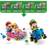 LEGO Super Mario Mario Kart™ – Wario y Rey Boo, Juegos de construcción Juego de construcción, 8 año(s), Plástico, 512 pieza(s), 677 g