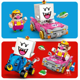 LEGO Super Mario Mario Kart™ – Wario y Rey Boo, Juegos de construcción Juego de construcción, 8 año(s), Plástico, 512 pieza(s), 677 g