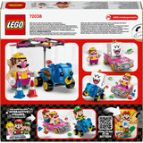 LEGO Super Mario Mario Kart™ – Wario y Rey Boo, Juegos de construcción Juego de construcción, 8 año(s), Plástico, 512 pieza(s), 677 g