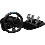 Logitech G923 Negro USB 2.0 Volante + Pedales Analógico/Digital PC, Xbox One, Xbox Series S, Xbox Series X negro, Volante + Pedales, PC, Xbox One, Xbox Series S, Xbox Series X, Cruceta, Analógico/Digital, 900°, Alámbrico