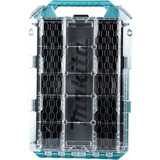 Makita Organizador plano M, Caja de herramientas azul/Transparente