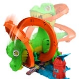 Mattel City JBM73 vehículo de juguete, Pistas de carreras Pista de vehículos de juguete, 4 año(s), Plástico, Multicolor