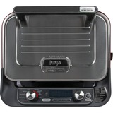 Ninja Woodfire, horno eléctrico para exteriores, horno de pizza y ahumador OO101EU marrón/Plateado