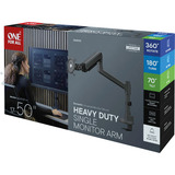 One for all Universal Schwerlast-Monitorarm DM 5110 Single Heavy Duty, Soporte de monitor negro