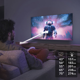 Philips 50PUS7061/12, Televisor LED negro
