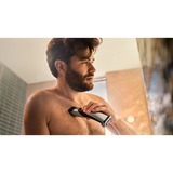 Philips BG7025/15, Cortador de pelo negro/Gris