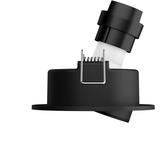 Philips Hue White Ambiance Milliskin foco empotrable, Luz de LED blanco