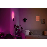 Philips Hue White & Color Ambiance Lámpara de Pared Liane, Luz de LED negro