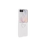 Samsung Funda con anillo magnético de silicona, Funda para teléfono móvil crema