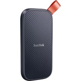 SanDisk Portable 480 GB Azul, Unidad de estado sólido negro/Naranja, 480 GB, USB Tipo C, 3.2 Gen 1 (3.1 Gen 1), 520 MB/s, Azul