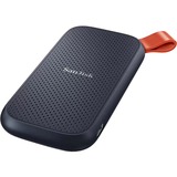 SanDisk Portable 480 GB Azul, Unidad de estado sólido negro/Naranja, 480 GB, USB Tipo C, 3.2 Gen 1 (3.1 Gen 1), 520 MB/s, Azul