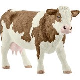 Schleich Farm World vaca Fleckvieh, Muñecos 
