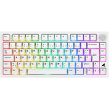 Sharkoon SKILLER SGK55W, Teclado para gaming blanco