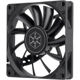 SilverStone Air Slimmer 90, Ventilador negro