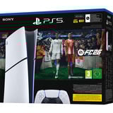 Sony PlayStation 5 Slim Digital Edition E-Chassis inkl. FC26, Videoconsola blanco/Negro