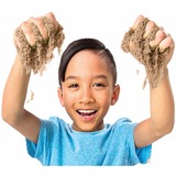 Spin Master Kinetic Sand, bolsa de 2,5 kg de Kinetic Sand marrón natural para mezclar, moldear y crear, para niños a partir de 3 años, Juego de arena Kinetic Sand , bolsa de 2,5 kg de marrón natural para mezclar, moldear y crear, para niños a partir de 3 años, Arena kinética infantil, 3 año(s), No tóxico, Marrón