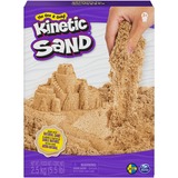 Spin Master Kinetic Sand, bolsa de 2,5 kg de Kinetic Sand marrón natural para mezclar, moldear y crear, para niños a partir de 3 años, Juego de arena Kinetic Sand , bolsa de 2,5 kg de marrón natural para mezclar, moldear y crear, para niños a partir de 3 años, Arena kinética infantil, 3 año(s), No tóxico, Marrón