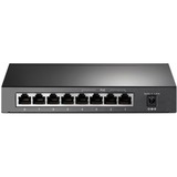 TP-Link TL-SG1008P Gestionado Gigabit Ethernet (10/100/1000) Energía sobre Ethernet (PoE) Gris, Interruptor/Conmutador negro, Gestionado, Gigabit Ethernet (10/100/1000), Energía sobre Ethernet (PoE)