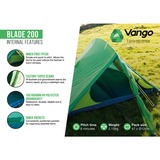 Vango TEUBLADE0000001, Blade 200, Tienda de campaña verde