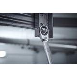 Wiha Juego de llaves combinadas con carraca, 12 piezas, reversible, Llave de tuercas 