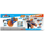 ZURU XSHOT Insanity - Martillo relámpago motorizado, Lanzador de dardos Minorista