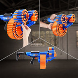 ZURU XSHOT Insanity - Martillo relámpago motorizado, Lanzador de dardos Minorista