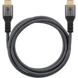 goobay Plus Cable HDMI de alta velocidad, 8K @ 60Hz gris
