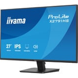 iiyama X2791HS-B1, Monitor LED negro (mate)