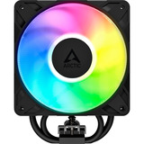 ARCTIC Freezer 36-S A-RGB Black, Disipador de CPU negro, Refrigerador de aire, 12 cm, 600 RPM, 3000 RPM, Negro