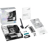 ASUS ROG STRIX B760-G GAMING WIFI Intel B760 LGA 1700 micro ATX, Placa base plateado, Intel, LGA 1700, Intel® Celeron®, Intel® Pentium® Gold, Intel® Core™ i3, Intel® Core™ i5, Intel® Core™..., LGA 1700, DDR5-SDRAM, 192 GB