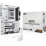 ASUS X870 MAX GAMING WIFI7 W AMD X870 Zócalo AM5 ATX, Placa base blanco, AMD, Zócalo AM5, AMD Ryzen 7000 Series, AMD Ryzen 8000 Series, AMD Ryzen 9000 Series, Zócalo AM5, DDR5-SDRAM, 256 GB