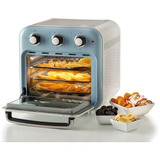 Ariete 4632/05 Sencillo 16 L Independiente 1400 W Freidora de aire caliente Azul claro blanco/Celeste, Freidora de aire caliente, 16 L, 80 °C, 230 °C, 60 min, Sencillo
