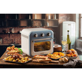 Ariete 4632/05 Sencillo 16 L Independiente 1400 W Freidora de aire caliente Azul claro blanco/Celeste, Freidora de aire caliente, 16 L, 80 °C, 230 °C, 60 min, Sencillo