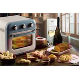 Ariete 4632/05 Sencillo 16 L Independiente 1400 W Freidora de aire caliente Azul claro blanco/Celeste, Freidora de aire caliente, 16 L, 80 °C, 230 °C, 60 min, Sencillo