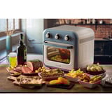 Ariete 4632/05 Sencillo 16 L Independiente 1400 W Freidora de aire caliente Azul claro blanco/Celeste, Freidora de aire caliente, 16 L, 80 °C, 230 °C, 60 min, Sencillo