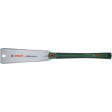 Bosch 1600A02ZA8 Sierra japonesa 25 cm Negro, Verde, Acero inoxidable, Sierras verde/Negro, Sierra japonesa, Plástico, Madera, Acero, Negro, Verde, Acero inoxidable, Negro, Verde, 25 cm