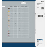 Bosch 2 608 640 447 no categorizado, Hoja de sierra Multi, 21,6 cm, 3 cm, 1,8 mm, 2,5 mm, HLTG (dentado trapezoidal)