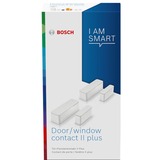 Bosch Door/Window Contact II Plus sensor de puerta / ventana Inalámbrico Puerta/ventana Blanco, Detector de apertura blanco, Inalámbrico, ZigBee, Blanco, 2400 – 2483.5, 10 dBmW, Puerta/ventana